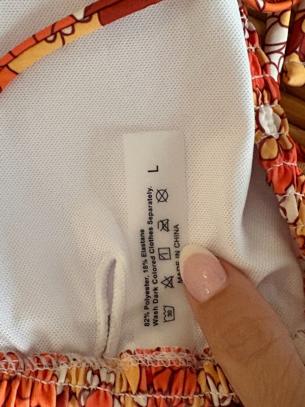 Shein Bikini Floral Print - Picture 4 of 5